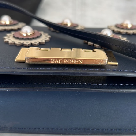 Zac Posen crossbody earthette crossbody NWT Parisian nights color ZP5579-402 - Picture 10 of 10